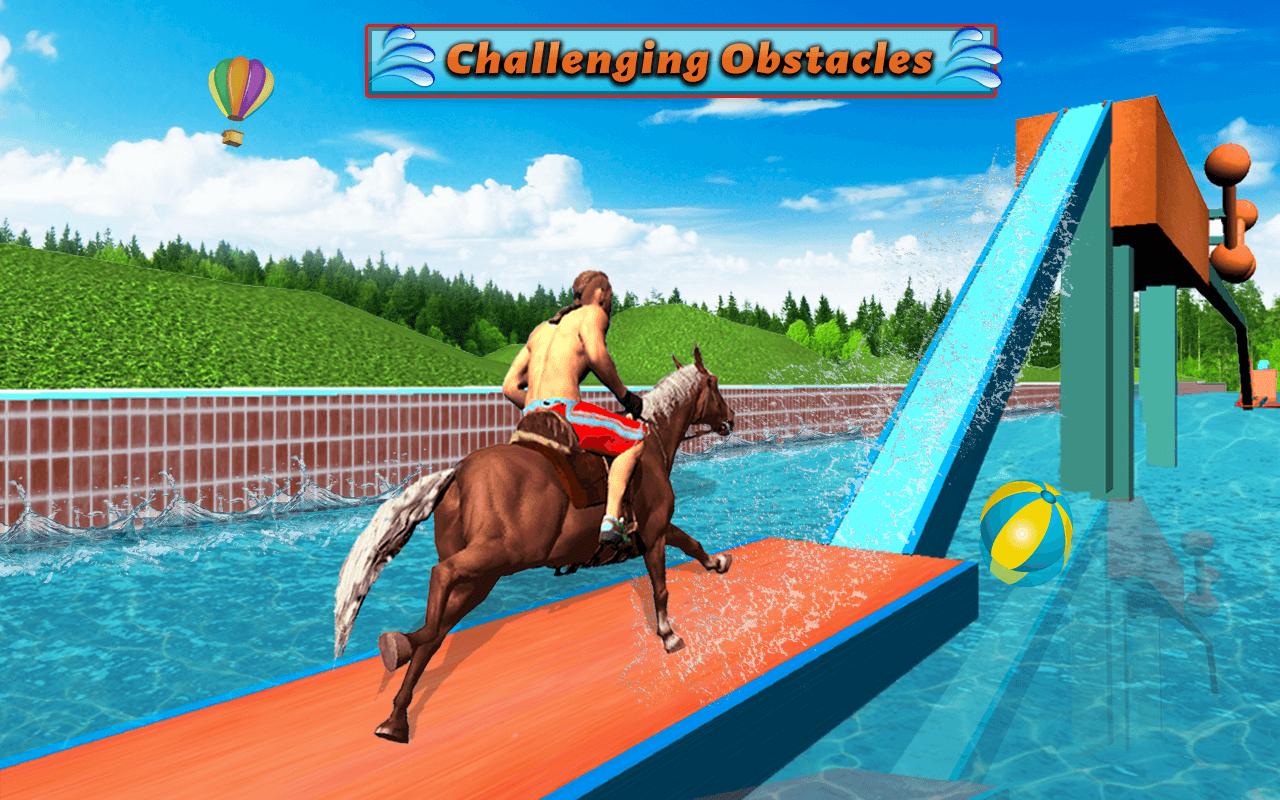 Horse riding simulator game for boys